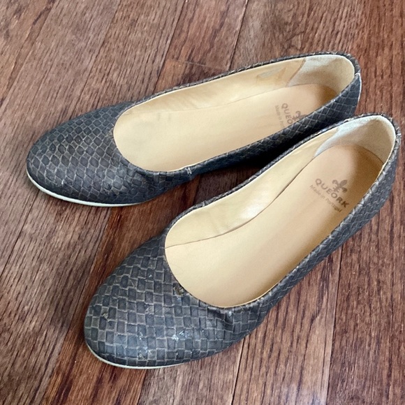 Queork Shoes Queork Cork Ballet Flats Poshmark